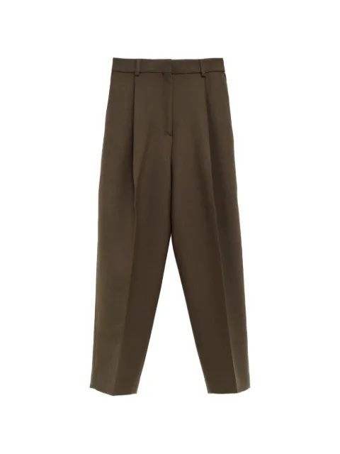 TOTEME pleated trousers Brown 251WRB0254FB0061213