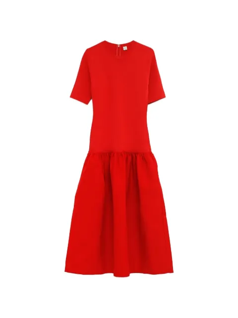 TOTEME twinflower tee dress Red 261WRD0279FB0567344