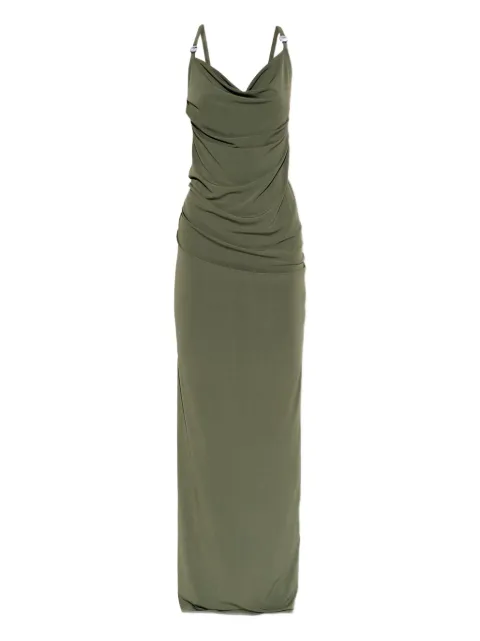 Coperni ring-strap maxi dress Green COPR205F5022098