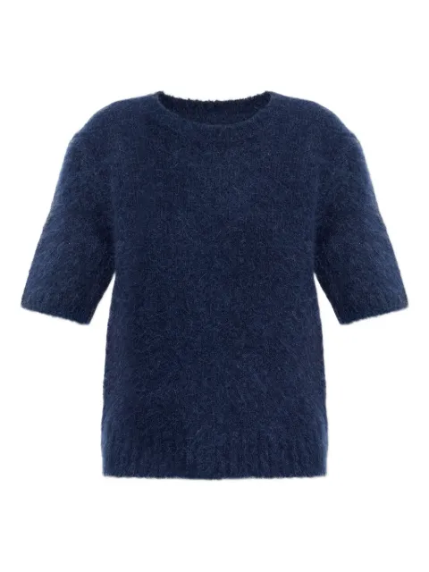 SAMSOE SAMSOE Sajeanne short-sleeve top Blue F24400073