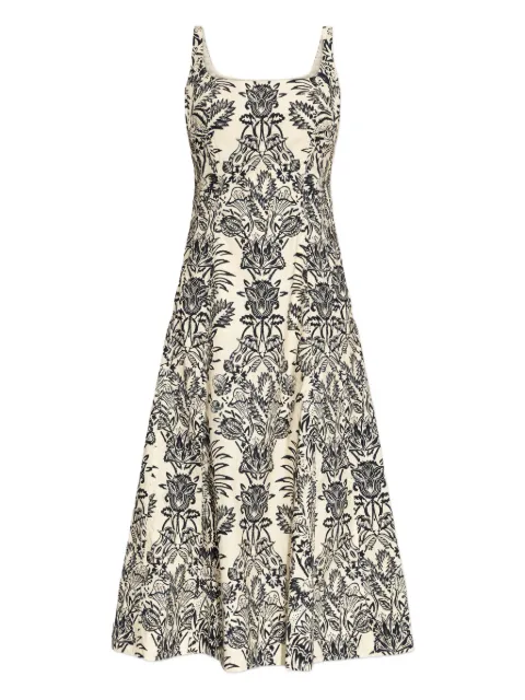 Ulla Johnson floral-print midi dress Neutrals PS260136