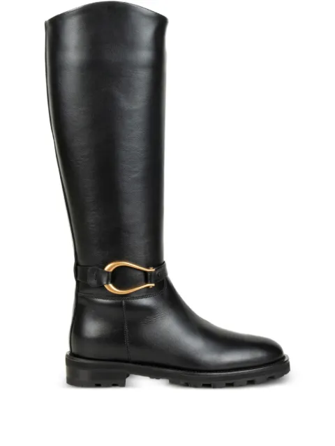 Roberto Festa 10mm Nia embellished knee-high boots Black NIATRESORNERO