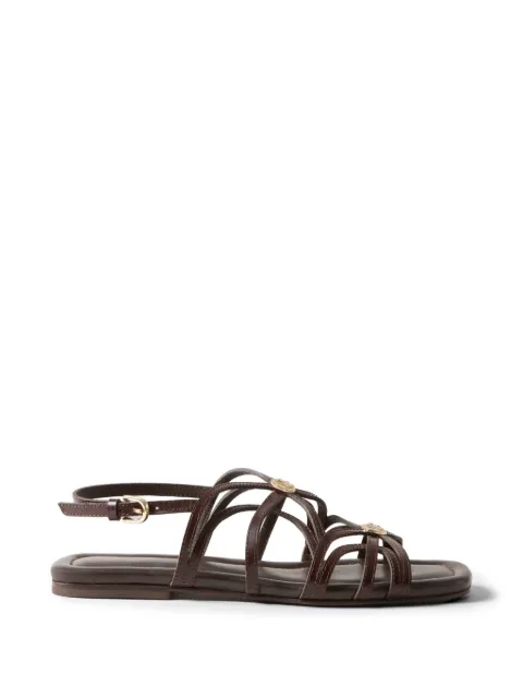 Claudie Pierlot medallion sandals Brown CFACH00682