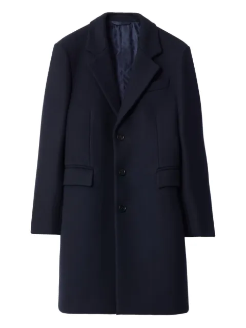 Burberry wool tailored coat Blue 8114748