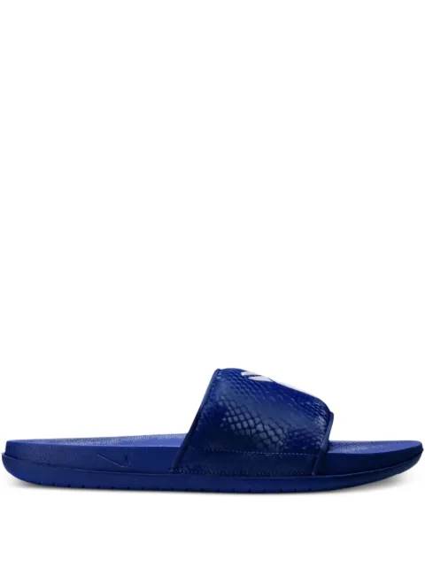 Nike x Kobe Bryant Offcourt logo-print slides Blue IF2870