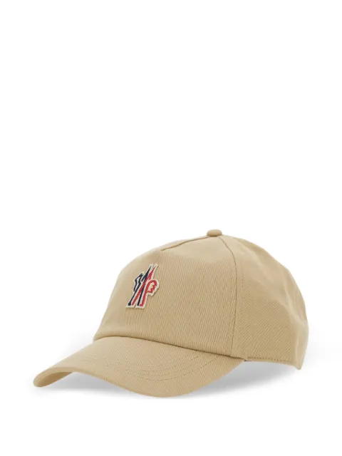 Moncler Grenoble logo-patch baseball cap Neutrals L10973B0000104863