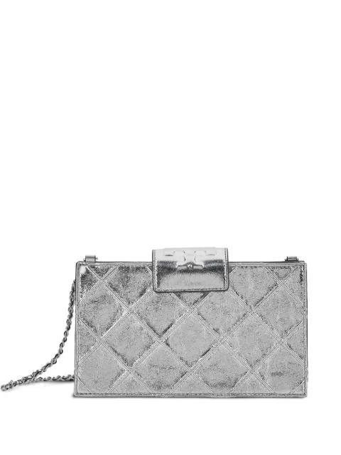 Tory Burch mini Fleming crossbody bag Silver 175190040