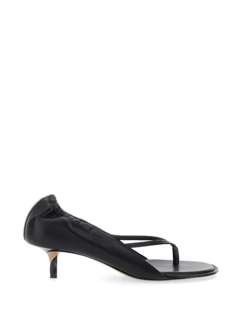 Jacquemus the low sandals Black FOW00204AC27L26