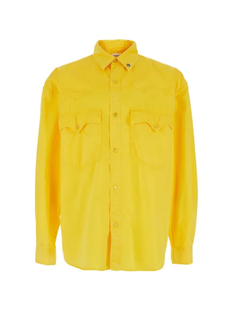 Versace Medusa western-style shirt Yellow 10250761A18185