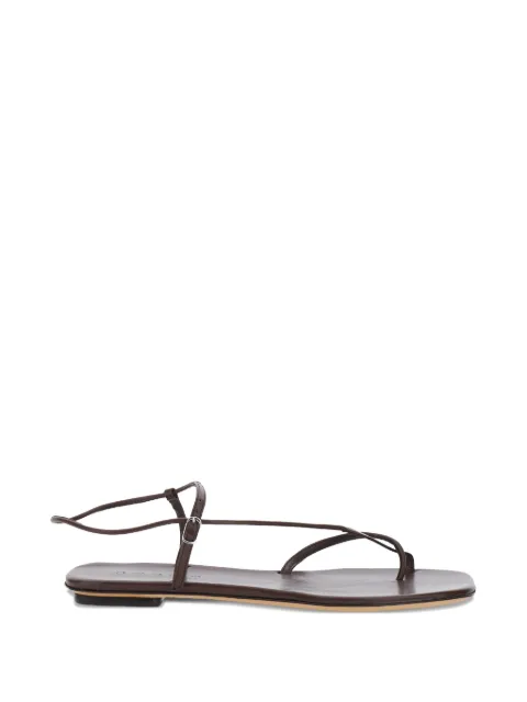 Soeur Rosalie strap thong sandals Brown CHA0965ROSALIEMAR0126S