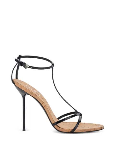 Paris Texas Lidia T-strap heeled pumps Black PX1941XVNCKBLACKNATURALE