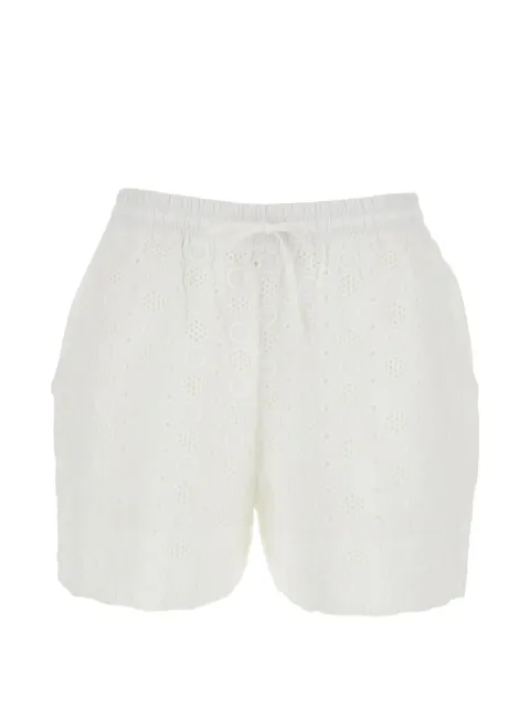 PINKO drawstring-fastening shorts White 106223A35P