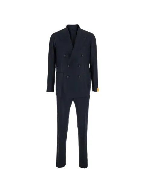 Tagliatore Montecarlo double-breasted suit Blue 2SMC20K01340351EB