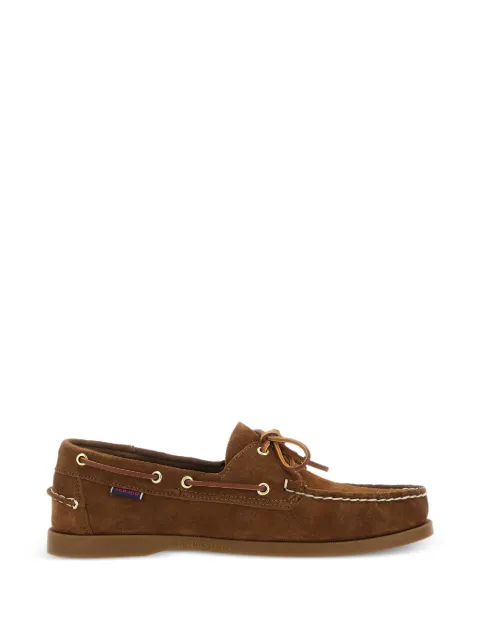 Sebago Portland leather boat shoes Brown 78123GW
