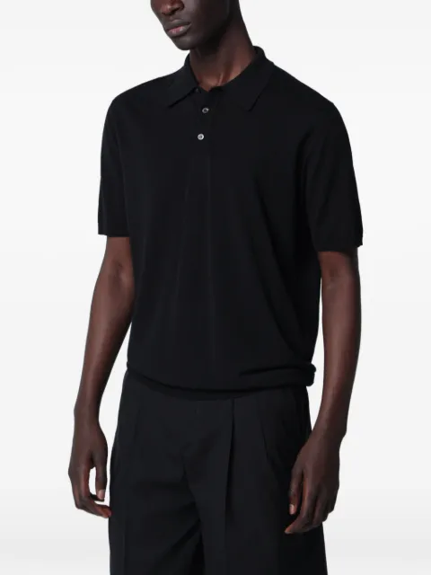 Roberto Collina short-sleeve polo shirt Black 261MYA10024