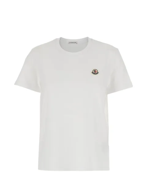 Moncler logo-patch crew-neck T-shirt (set of three) White L10938C0005489B8U