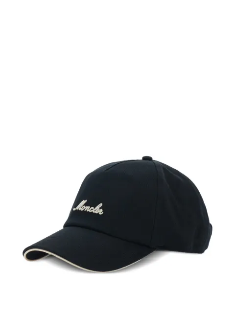 Moncler logo-embroidered baseball cap Black L10913B000070U618