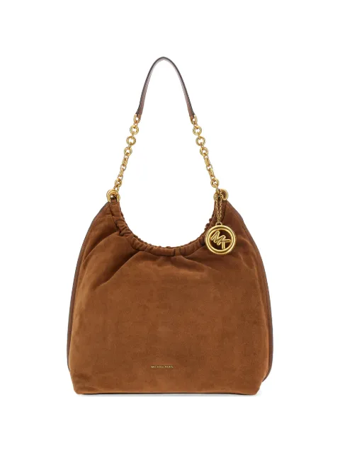 Michael Michael Kors chain charm shoulder bag Brown 30S6A15L7S