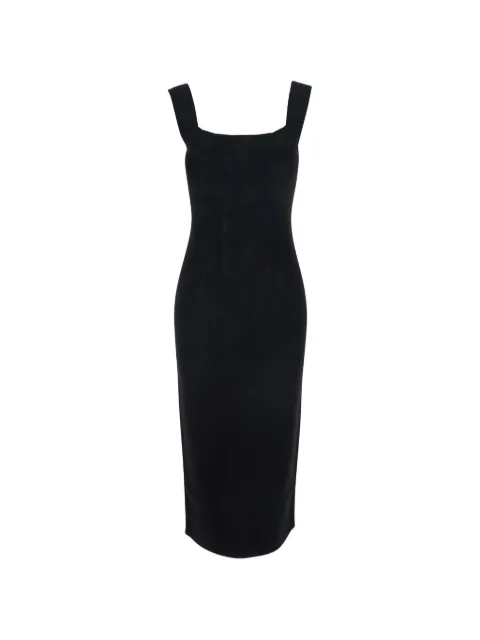 Max Mara square-neck dress Black 2616321022600