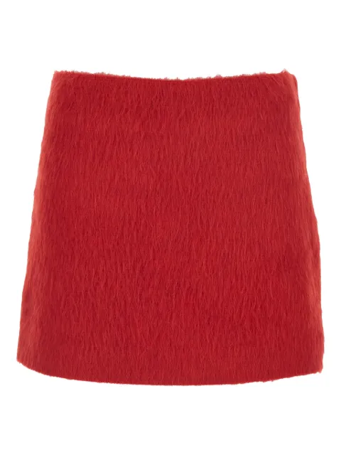 MSGM concealed zip miniskirt Red 3942MDD1925780019