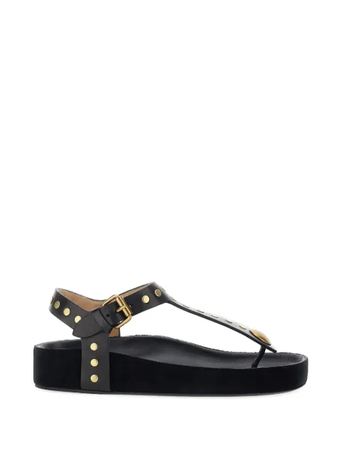 ISABEL MARANT stud-embellishment sandals Black SD0115FAD1B08S