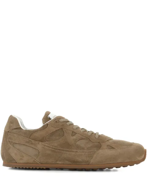 Officine Creative low-top panelled sneakers Brown OCAWAY001LIGC1LEAD