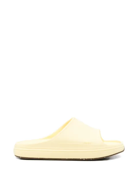norda 008 Vibram open-toe slides Yellow NORDA008