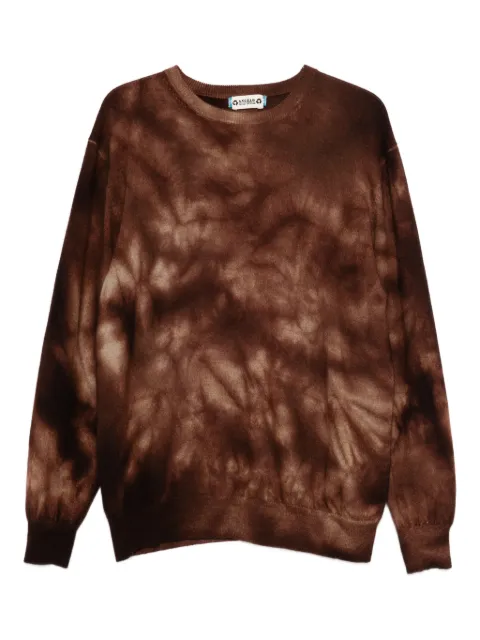 A.N.G.E.L.O. Vintage Upcycling tie-dye sweater Brown AU250VF