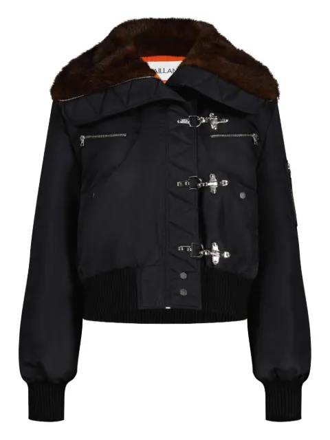 VAILLANT STUDIO carabiner bomber jacket Black JA035