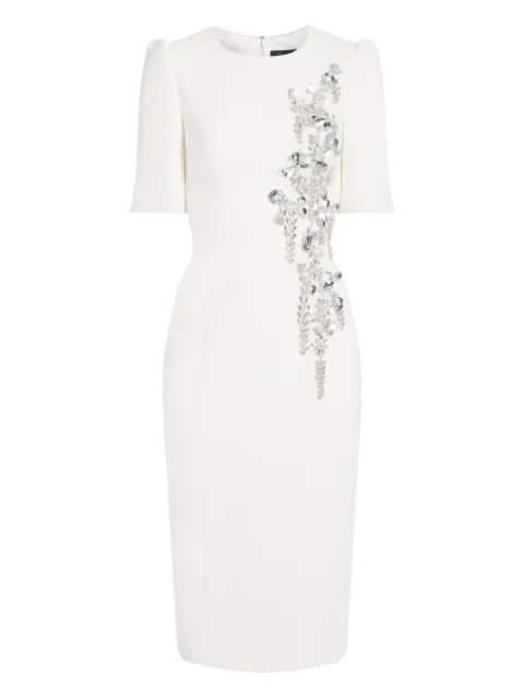 Jenny Packham Roma midi dress White JPEX387