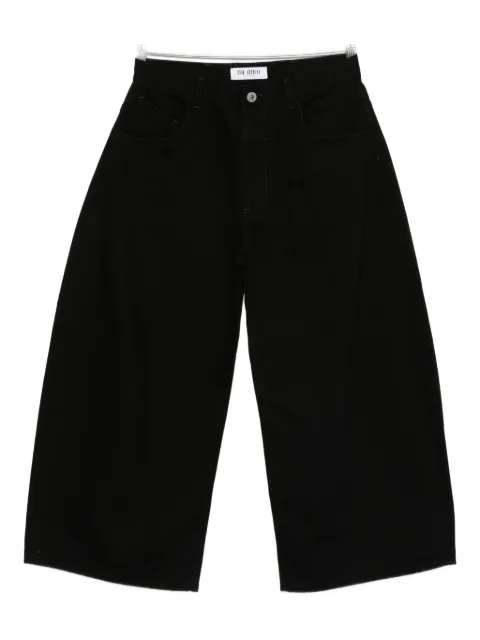 The Attico belt loops wide-leg jeans Black 260WCP00293DDD104AA