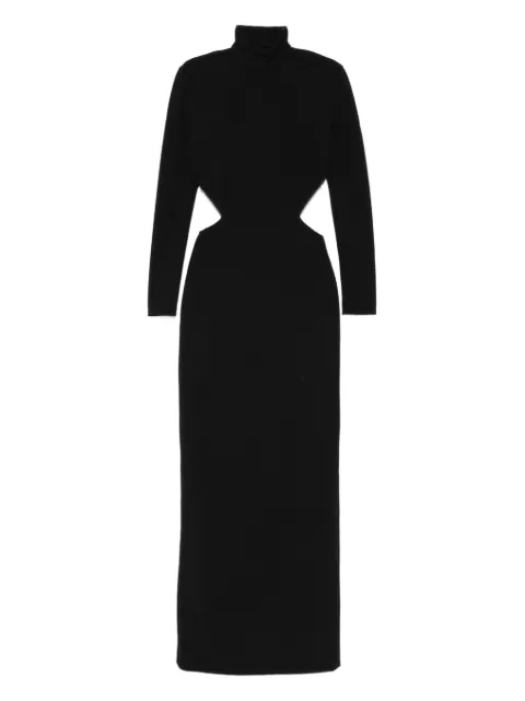 Solace London Wilma maxi dress Black OS46036