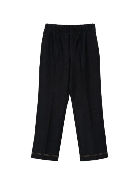 Max Mara elasticated trim trousers Blue 2616781027600