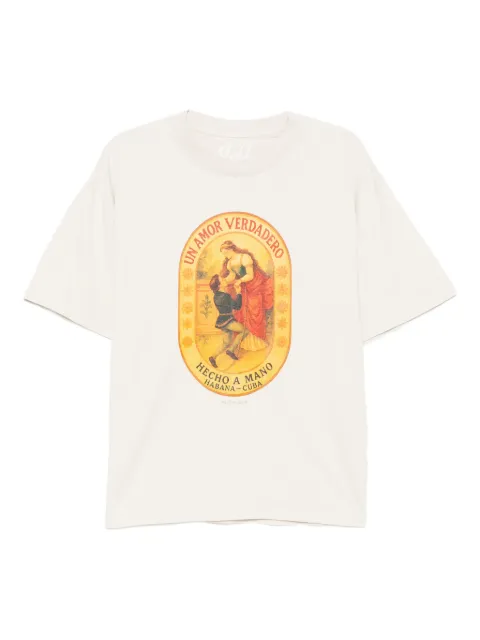 Melt graphic-printed T-shirt Neutrals MS5102
