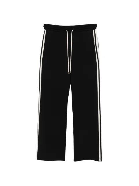 'S Max Mara stripe-detail trousers Black 2619781011600