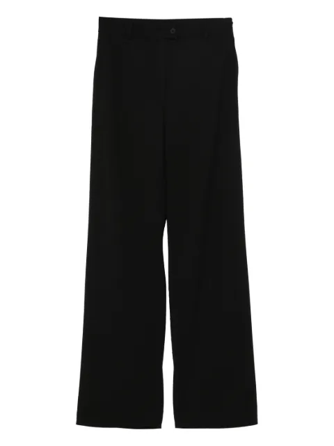 MEDEEA rings-detail trousers Black DPRW