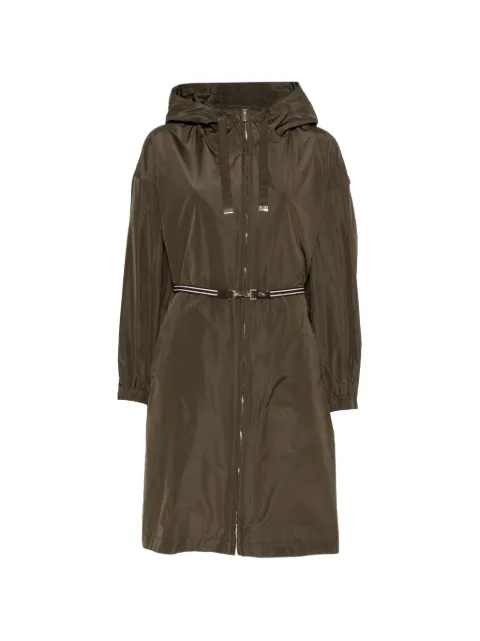 Max Mara belt-waist parka coat Green 2619021164600