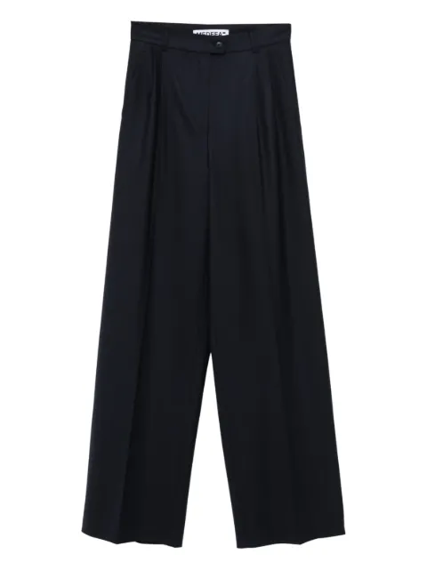 MEDEEA pleated-front tailored trousers Blue LNTW