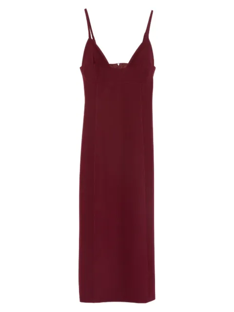 AXEL 113 Tess spaghetti-strap midi dress Red TESSDRESS