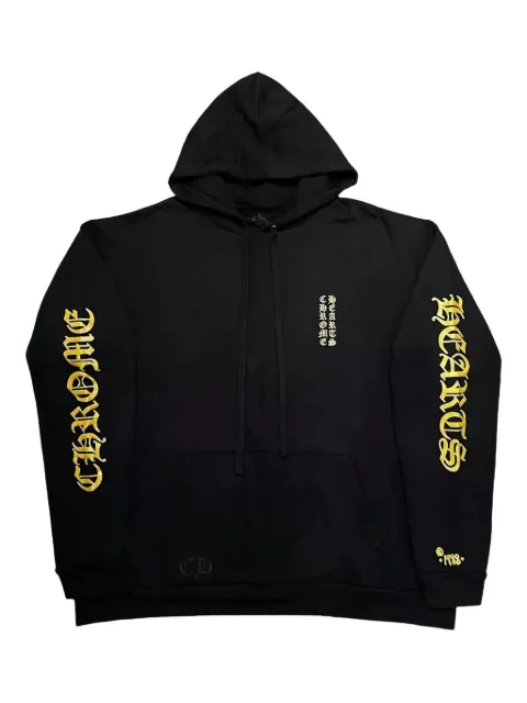 Chrome Hearts 1988 glitter hoodie Black CHRM0446