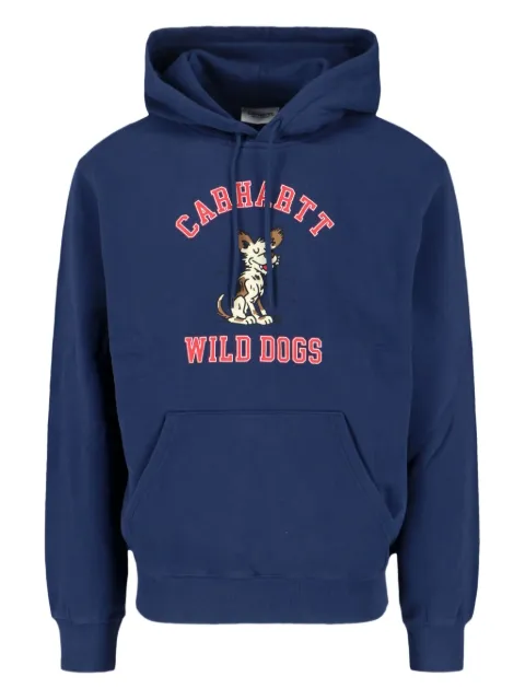 Carhartt WIP Wild Dog hoodie Blue I035625
