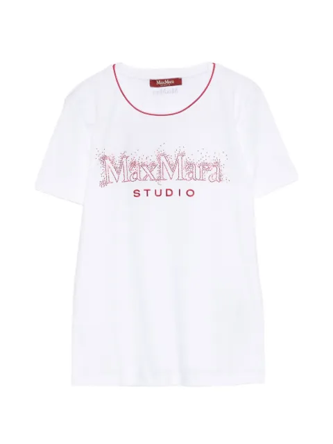 Max Mara logo T-shirt White 2616971011600