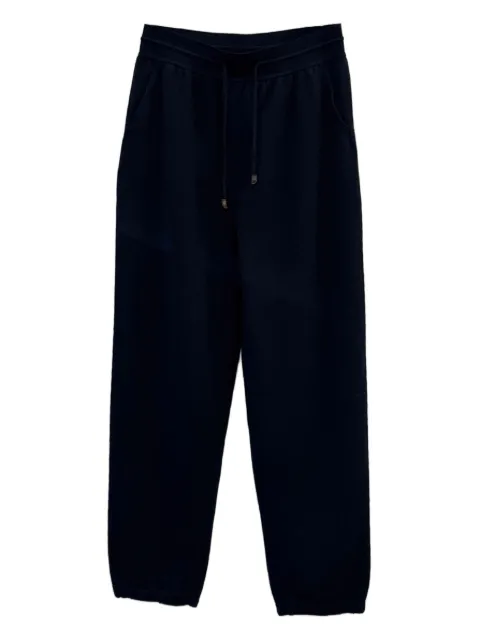 Loro Piana Merano drawstring track pants Blue FAP0179