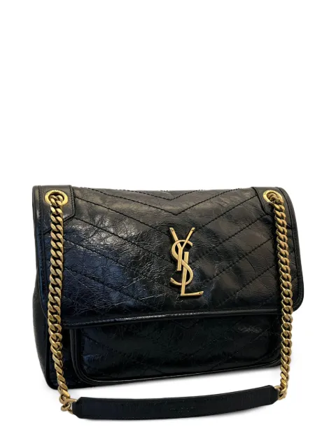 Saint Laurent Niki medium in vintage leather Black 6331840EN07