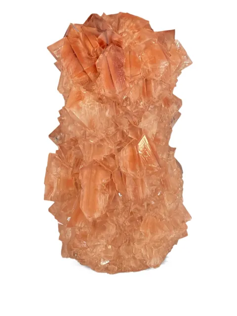 Mineral Series mini Crystal vase (13cm x 8cm) Orange M002