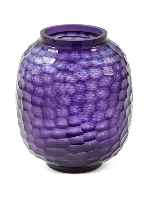 POLSPOTTEN small Honeycomb vase (26.5cm x 24cm) Purple 140205495