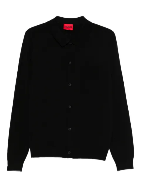HUGO San Jordan cardigan Black 50553663