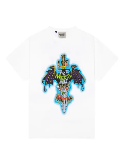 GALLERY DEPT. graphic T-shirt White LFM10287