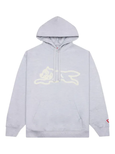 ICECREAM Sauce Running Dog-print hoodie Grey 4518301020