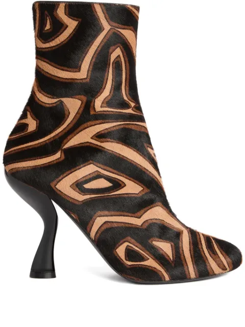 PUCCI Marmo heeled boots Black 5UCD225U051